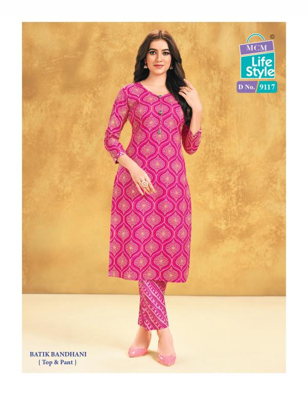 MCM Priyatama Bandhej Vol-1 – Kurti With Pant